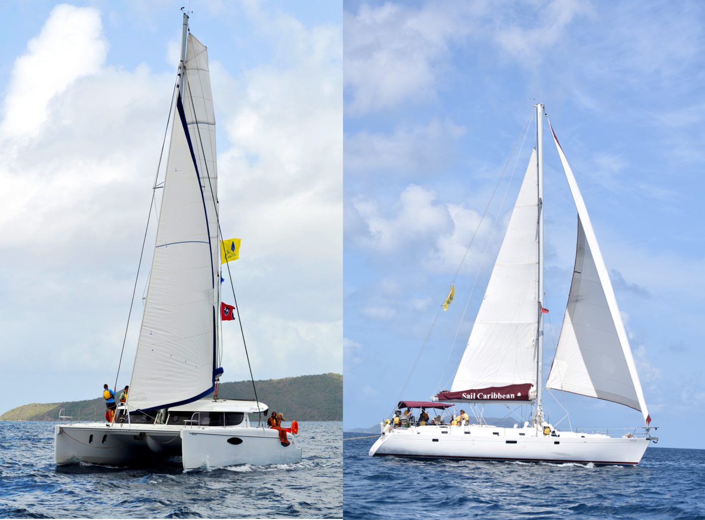Monohull vs Catamaran Appreciating the Rivalry Sail Caribbean
